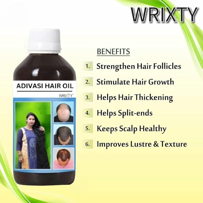 Adivasi Herbal Hair Oil For Man & Woman 100% Original