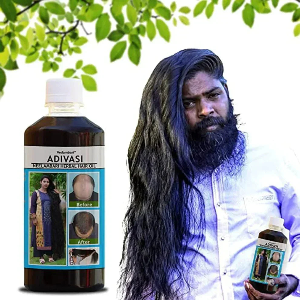 Adivasi Herbal Hair Oil For Man & Woman 100% Original